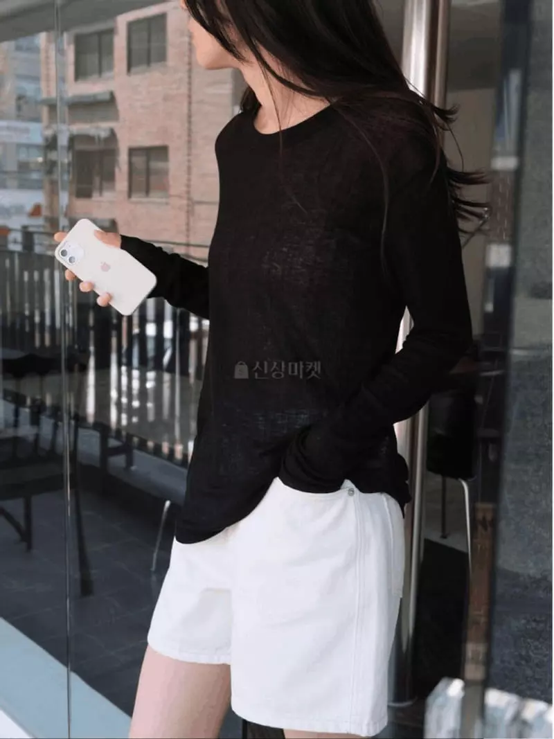 Jinsim - Korean Women Fashion - #thatsdarling - Delly Kat Tee - 3