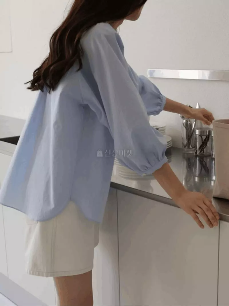 Jinsim - Korean Women Fashion - #momslook - Bring You Blouse - 4