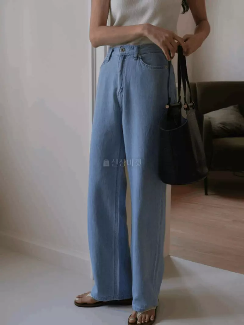 Jinsim - Korean Women Fashion - #womensfashion - Maron Jeans - 9