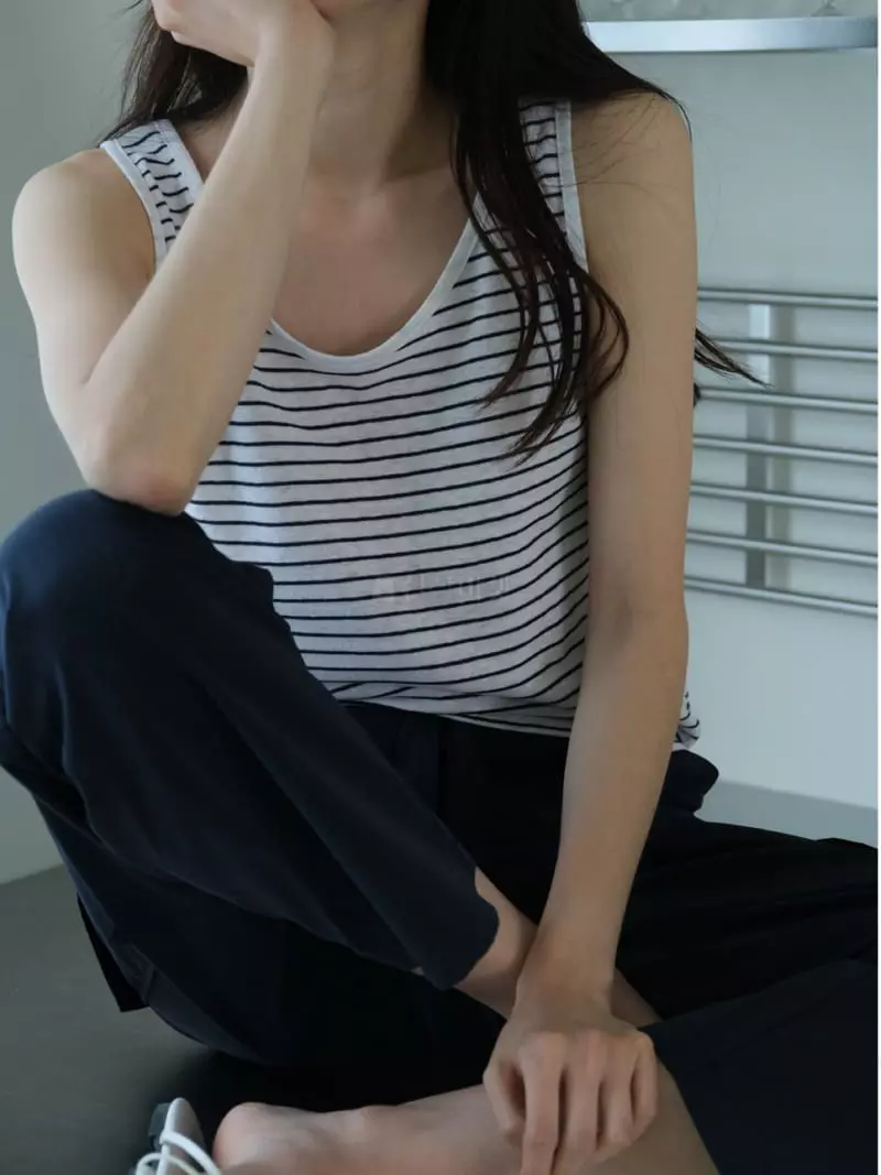 Jinsim - Korean Women Fashion - #womensfashion - Moa Sleeveless - 10