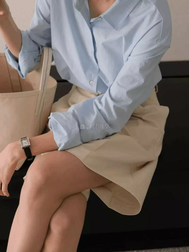 Jinsim - Korean Women Fashion - #womensfashion - Smooth Shorts - 12