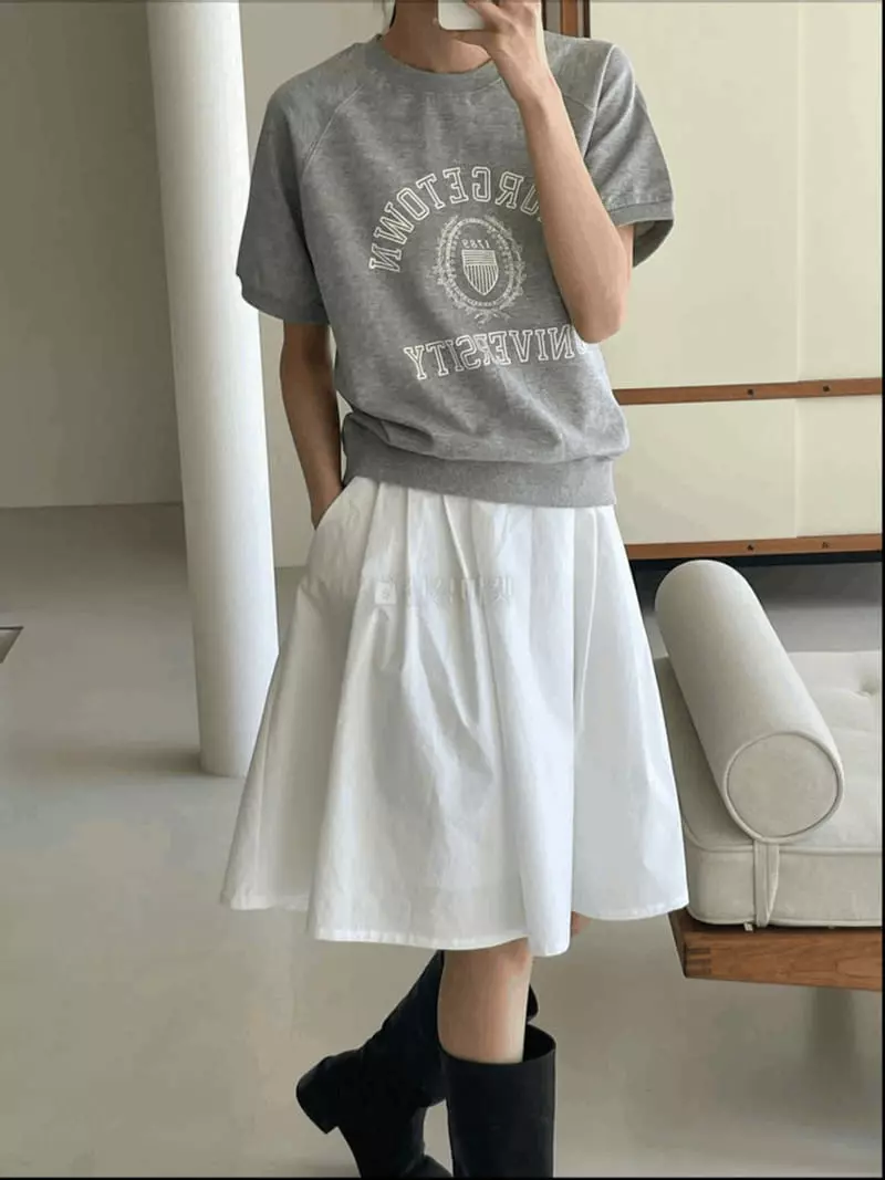 Jinsim - Korean Women Fashion - #womensfashion - Town Sweatshirt - 9