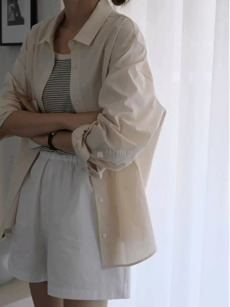 Jinsim - Korean Women Fashion - #womensfashion - Refreshing Shirt - 2