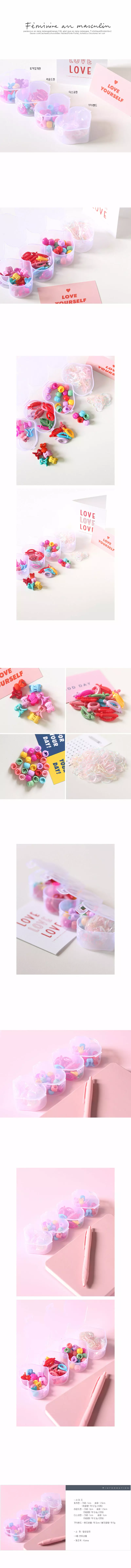 Jireh Bow - Korean Children Fashion - #Kfashion4kids - Heart Set Point Hairpin