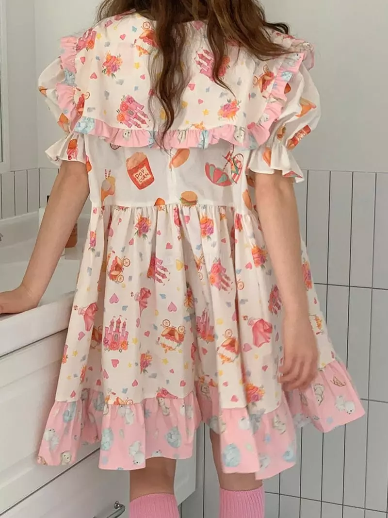 Jkichi - Korean Women Fashion - #momslook - Mix Macha One-piece - 2