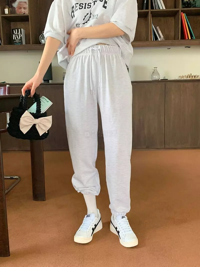 Jkichi - Korean Women Fashion - #momslook - Mini Terry Pants