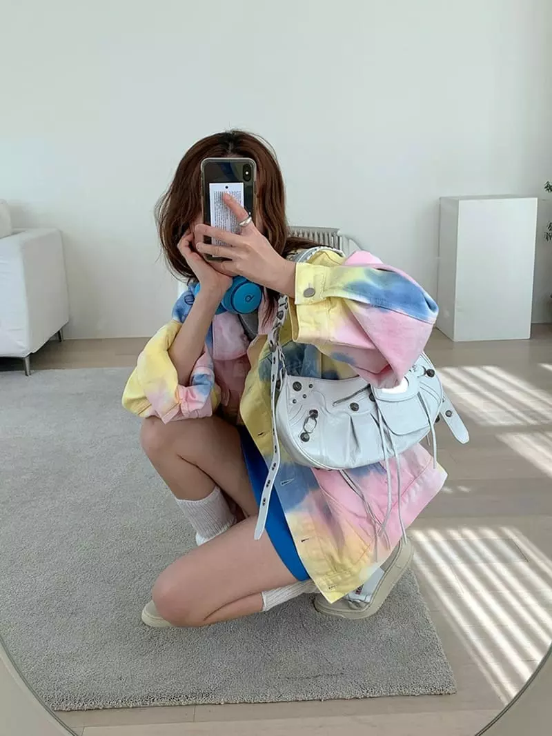 Jkichi - Korean Women Fashion - #momslook - 1029 Water Paint Jacket - 3