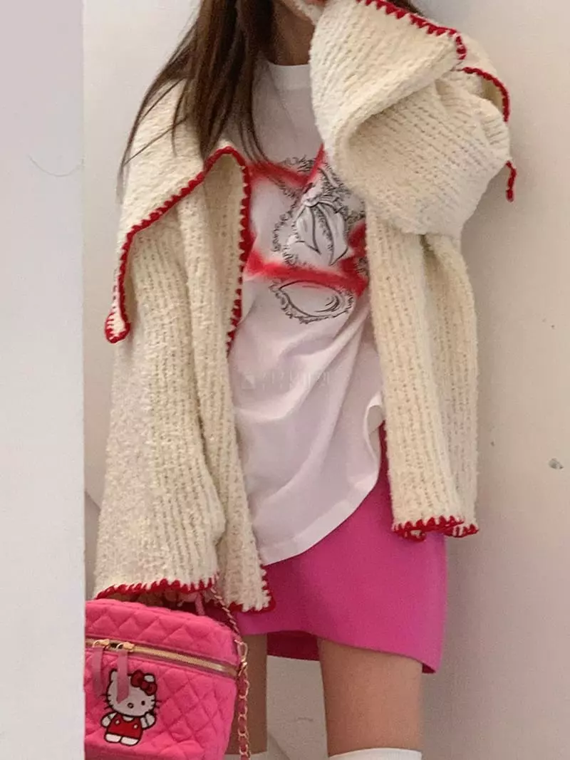 Jkichi - Korean Women Fashion - #momslook - Ella Cardigan