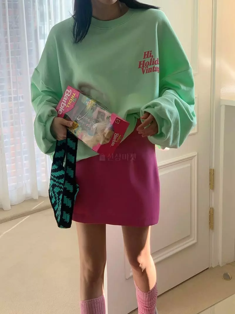 Jkichi - Korean Women Fashion - #momslook - High Sweatshirt