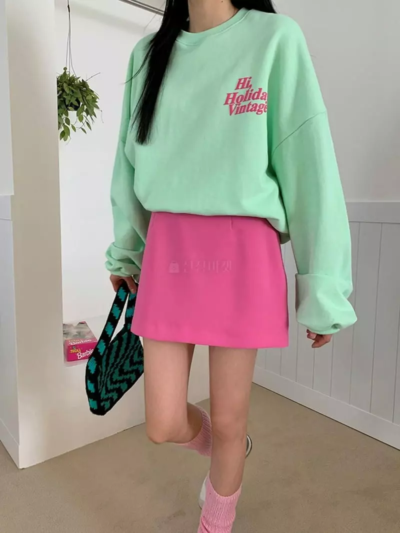 Jkichi - Korean Women Fashion - #momslook - High Sweatshirt - 3