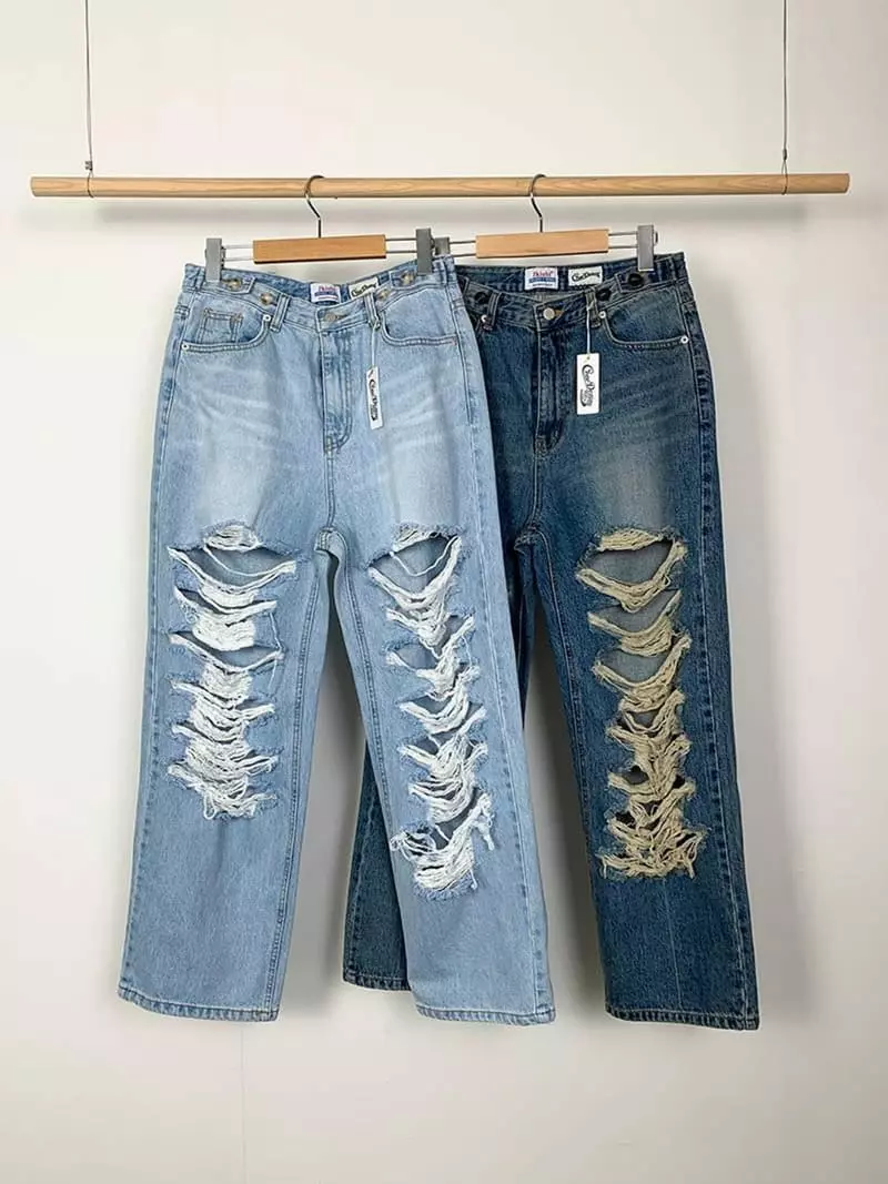 Jkichi - Korean Women Fashion - #thelittlethings - 1034 Jeans - 4