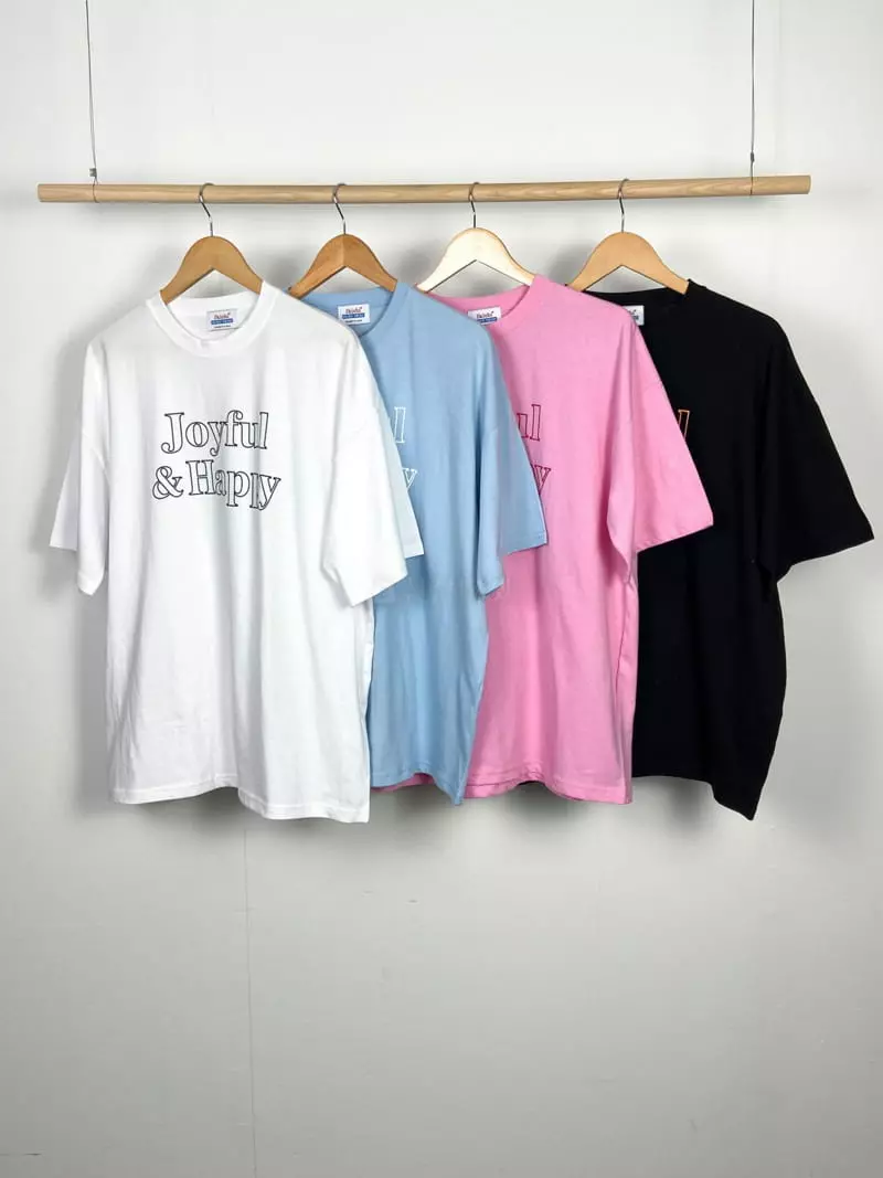 Jkichi - Korean Women Fashion - #womensfashion - Joyful Tee - 4