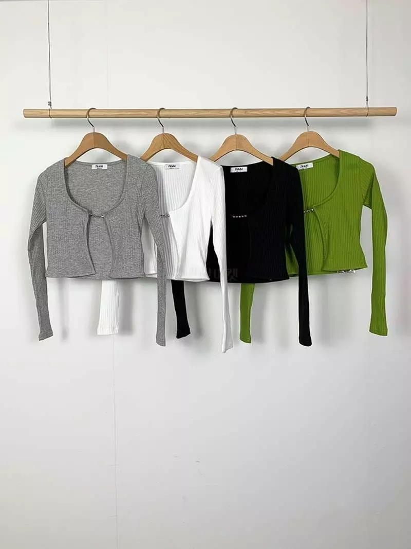 Jkichi - Korean Women Fashion - #vintagekidsstyle - Cubic Cardigan - 4