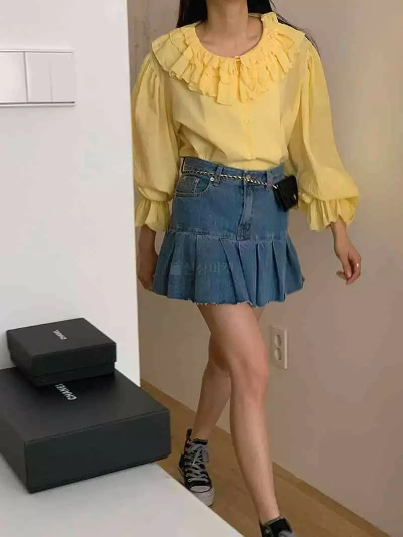 Jkichi - Korean Women Fashion - #thatsdarling - Whole Blouse