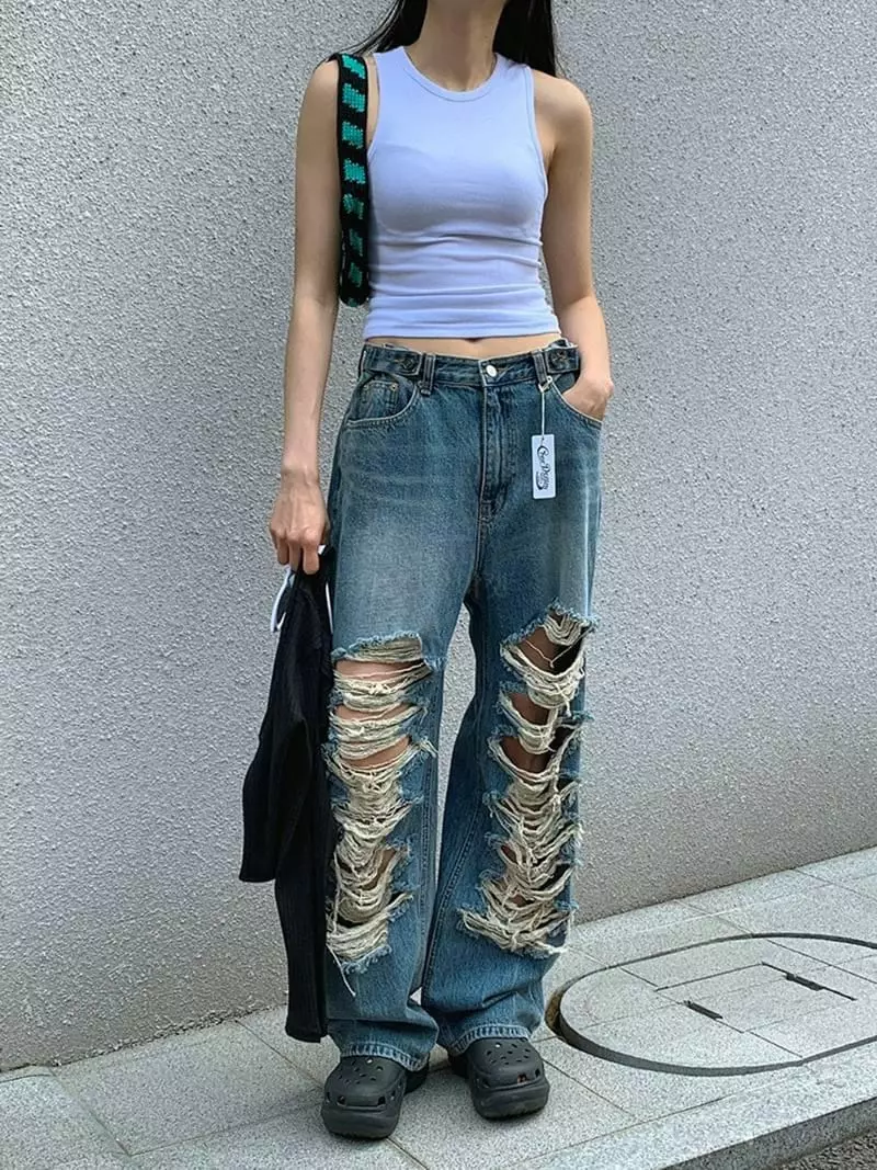 Jkichi - Korean Women Fashion - #thatsdarling - 1034 Jeans - 2