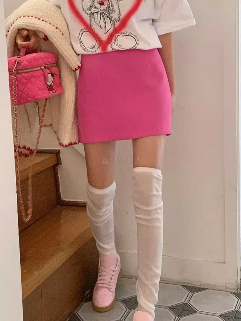 Jkichi - Korean Women Fashion - #vintagekidsstyle - Eddie Skirt - 2