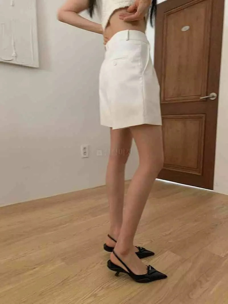 Jkichi - Korean Women Fashion - #womensfashion - Acne Shorts - 3