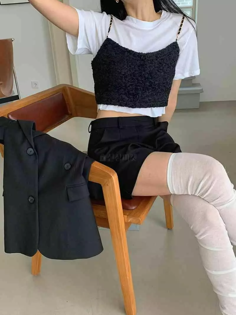Jkichi - Korean Women Fashion - #momslook - Jenny Blan Top Sleeveless - 4