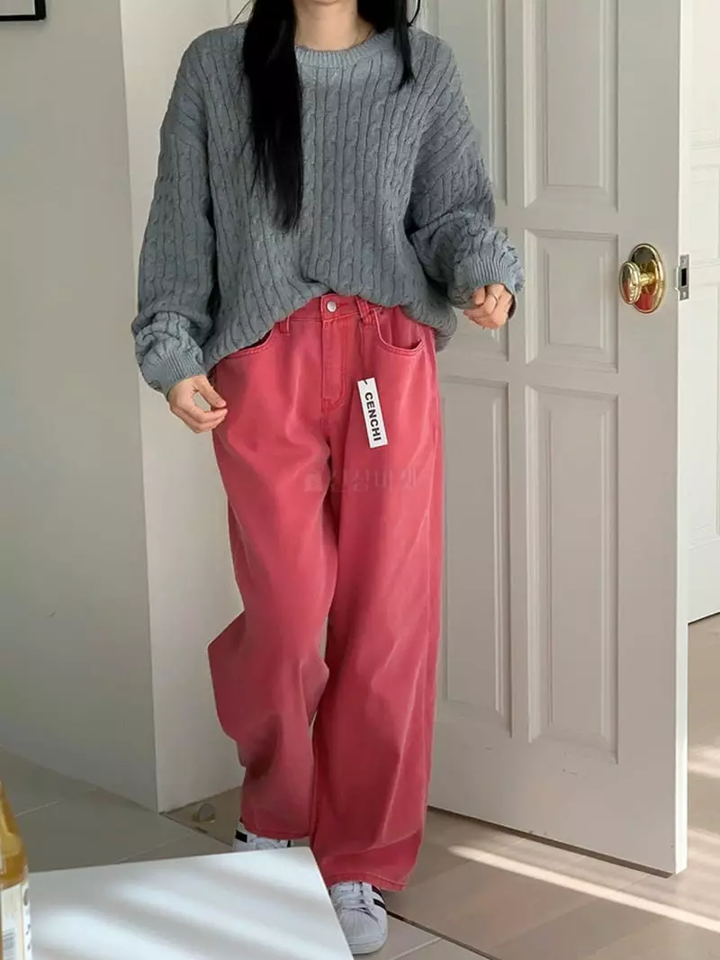 Jkichi - Korean Women Fashion - #womensfashion - Wahing Knit - 2