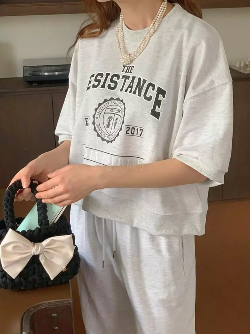 Jkichi - Korean Women Fashion - #womensfashion - Mini Terry Tee