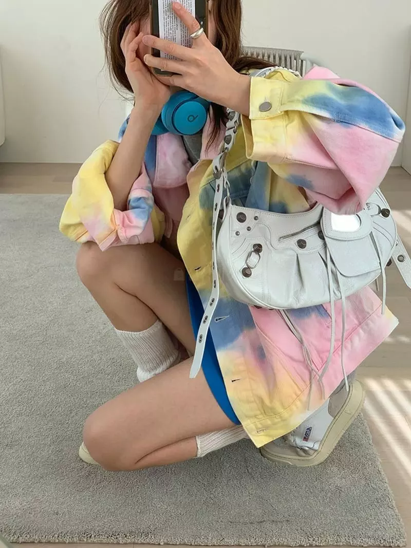 Jkichi - Korean Women Fashion - #momslook - 1029 Water Paint Jacket - 4