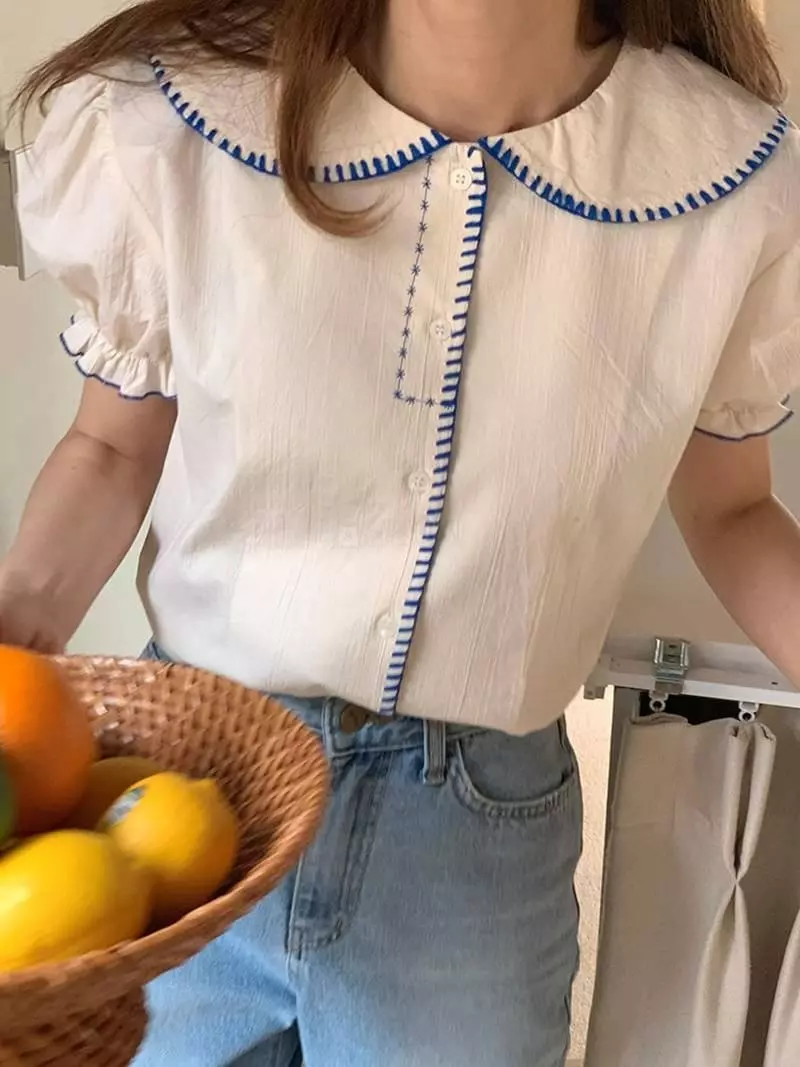 Jkichi - Korean Women Fashion - #womensfashion - Melo Blouse