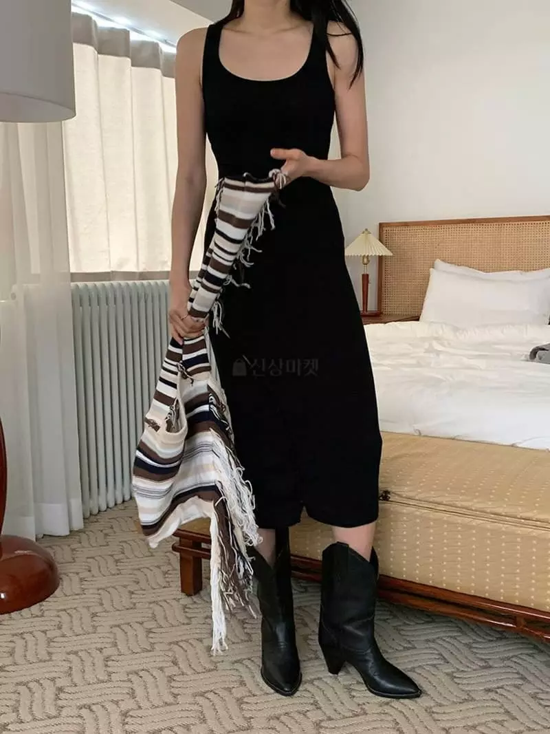 Jkichi - Korean Women Fashion - #womensfashion - Long Sasun One-piece