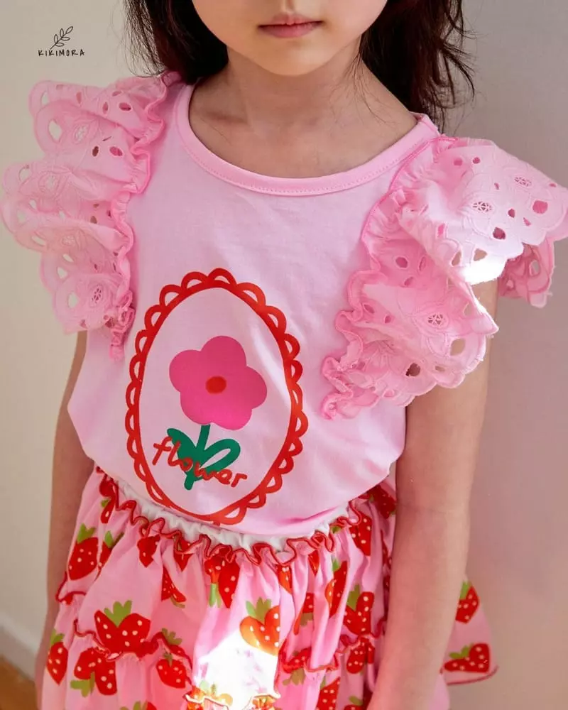 Kikimora - Korean Children Fashion - #Kfashion4kids - Lace Wing Sleeveless - 11