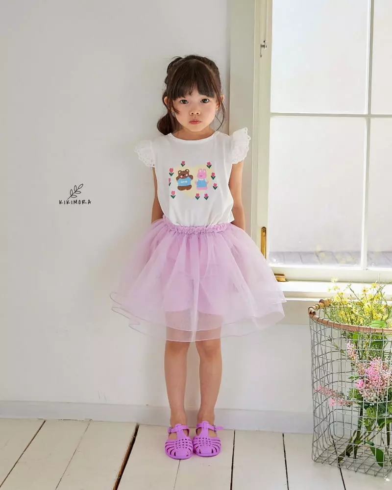 Kikimora - Korean Children Fashion - #childofig - Tutu Skirt Leggings - 7