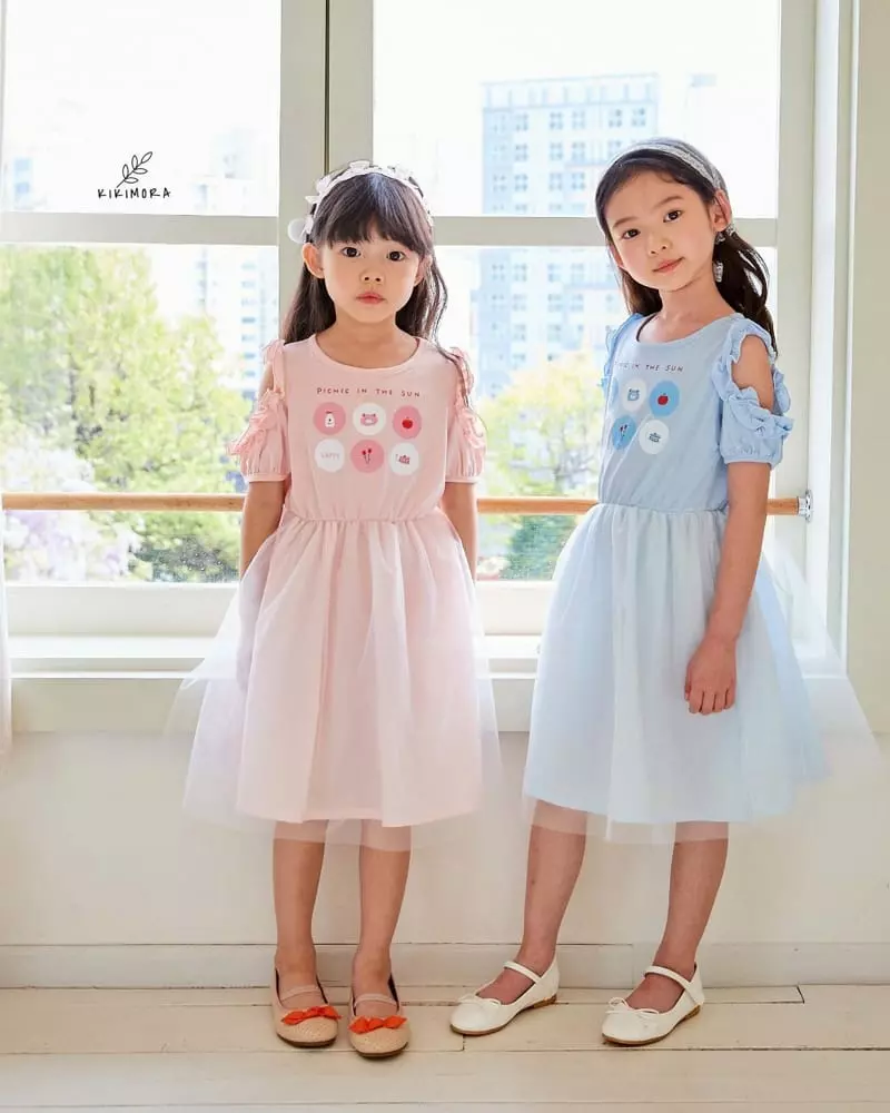 Kikimora - Korean Children Fashion - #childofig - Picnic Sha One-piece - 5