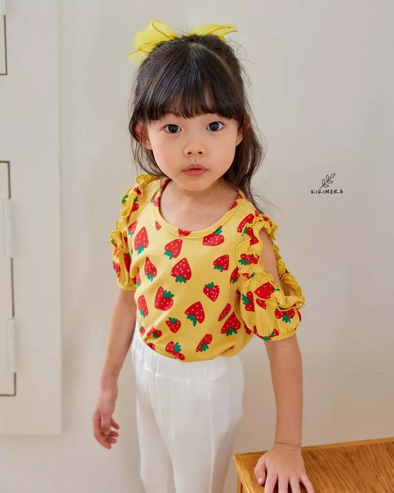 Kikimora - Korean Children Fashion - #childrensboutique - Strawberry Tee - 6