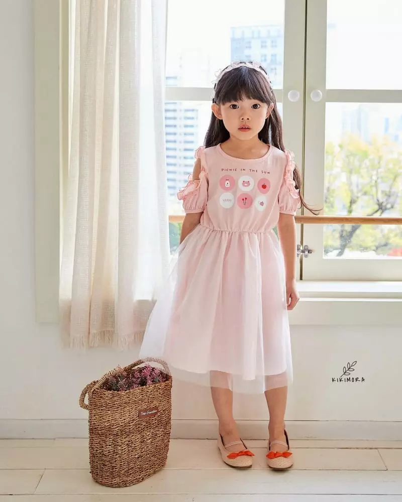 Kikimora - Korean Children Fashion - #discoveringself - Picnic Sha One-piece - 8