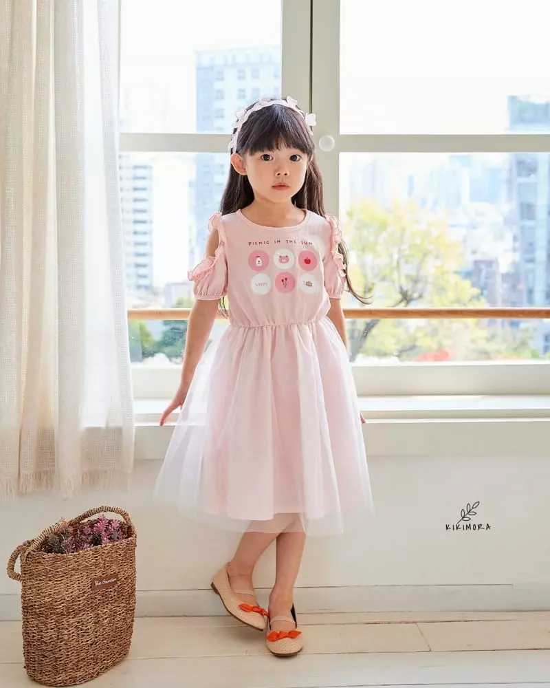 Kikimora - Korean Children Fashion - #fashionkids - Picnic Sha One-piece - 9