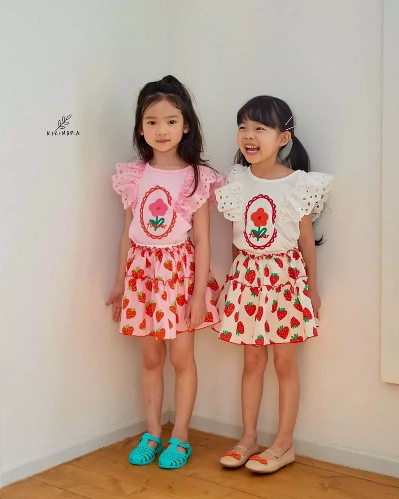 Kikimora - Korean Children Fashion - #fashionkids - Lace Wing Sleeveless - 7