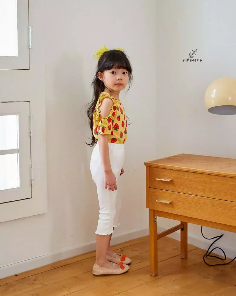 Kikimora - Korean Children Fashion - #kidsshorts - Strawberry Tee - 10