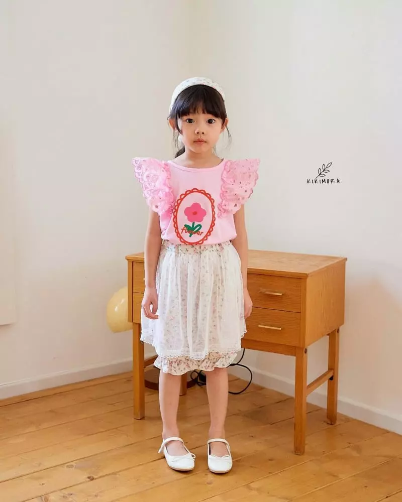 Kikimora - Korean Children Fashion - #kidsstore - Small Flower Sha Pants - 5
