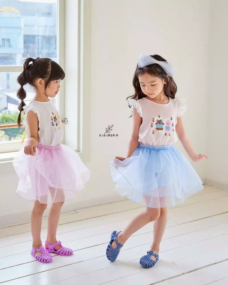 Kikimora - Korean Children Fashion - #kidzfashiontrend - Tutu Skirt Leggings