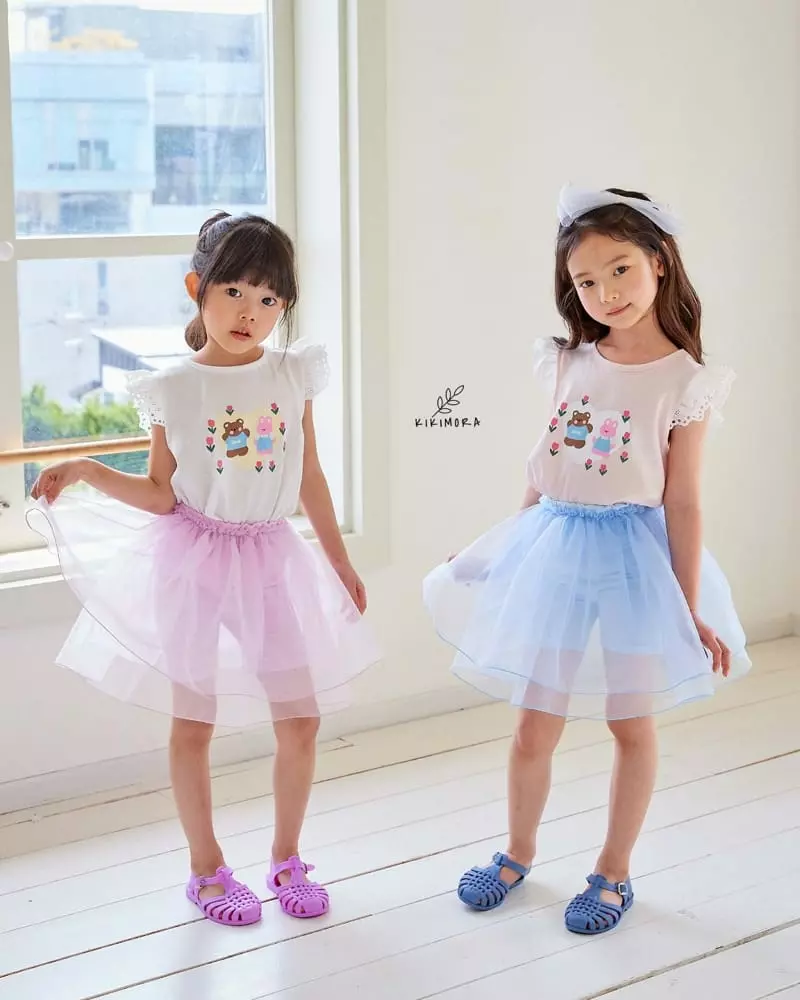 Kikimora - Korean Children Fashion - #littlefashionista - Tutu Skirt Leggings - 3