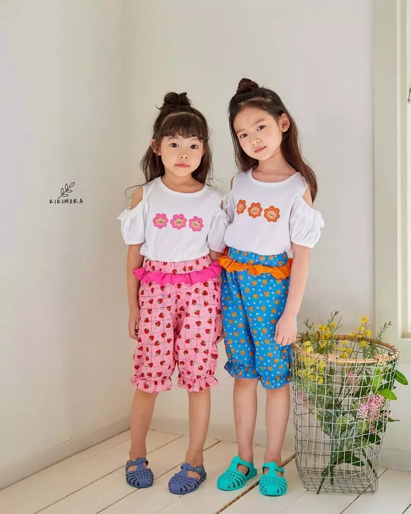 Kikimora - Korean Children Fashion - #littlefashionista - Bangsil Bear Tee - 2