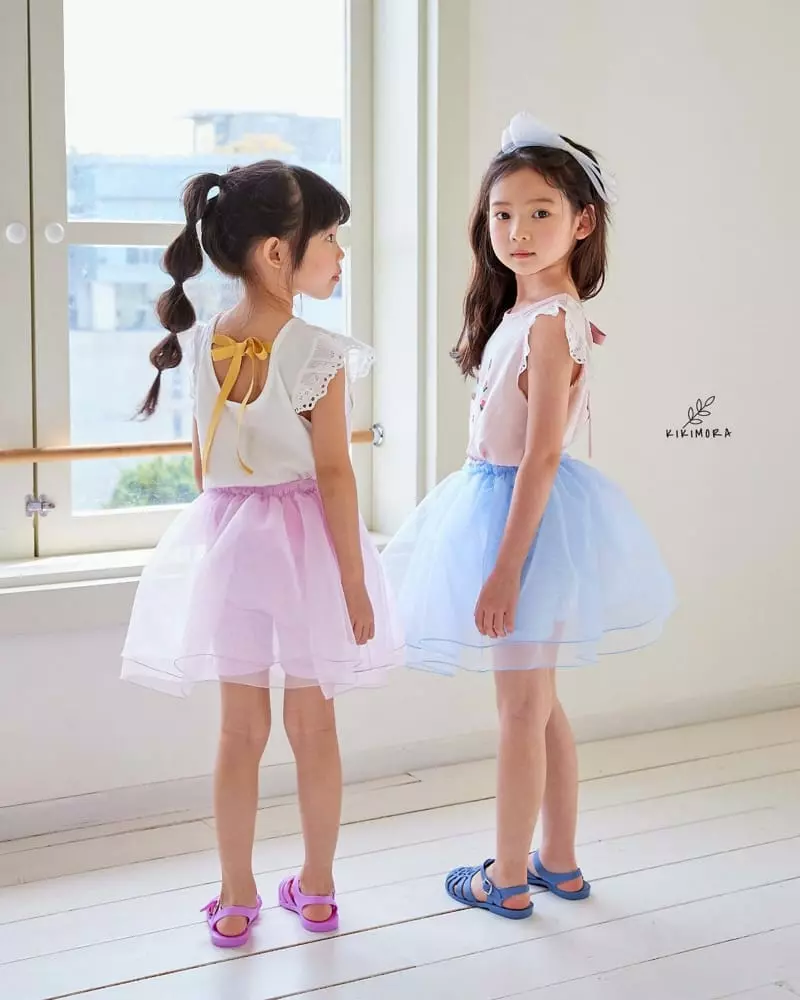 Kikimora - Korean Children Fashion - #littlefashionista - Tutu Skirt Leggings - 4