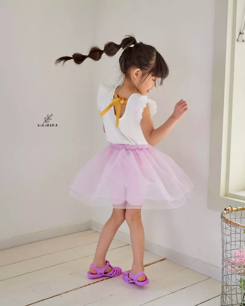 Kikimora - Korean Children Fashion - #minifashionista - Tutu Skirt Leggings - 5