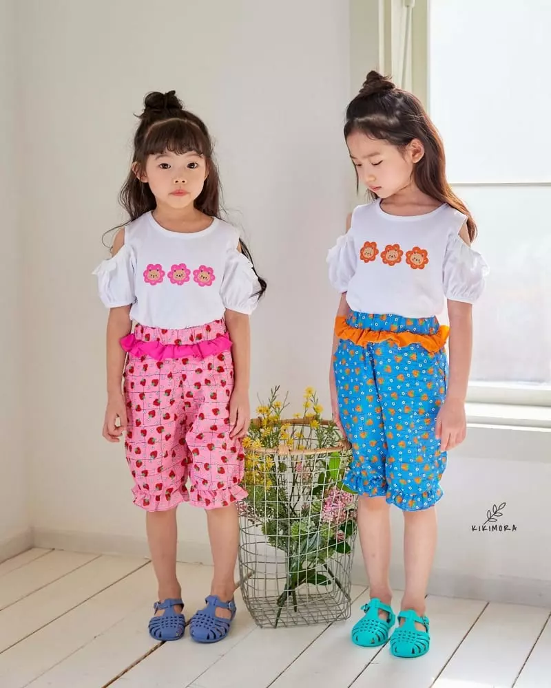 Kikimora - Korean Children Fashion - #magicofchildhood - Bangsil Bear Tee - 4