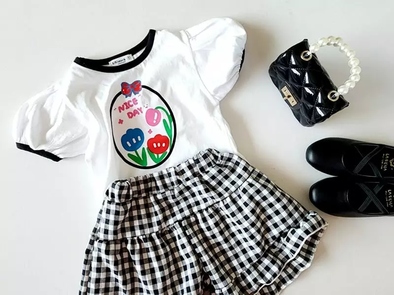 Kikimora - Korean Children Fashion - #prettylittlegirls - Check Shorts
