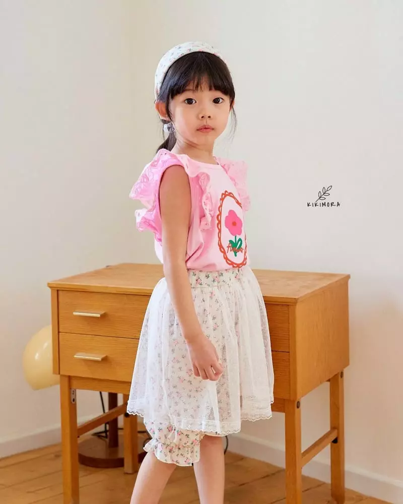 Kikimora - Korean Children Fashion - #prettylittlegirls - Small Flower Sha Pants - 11