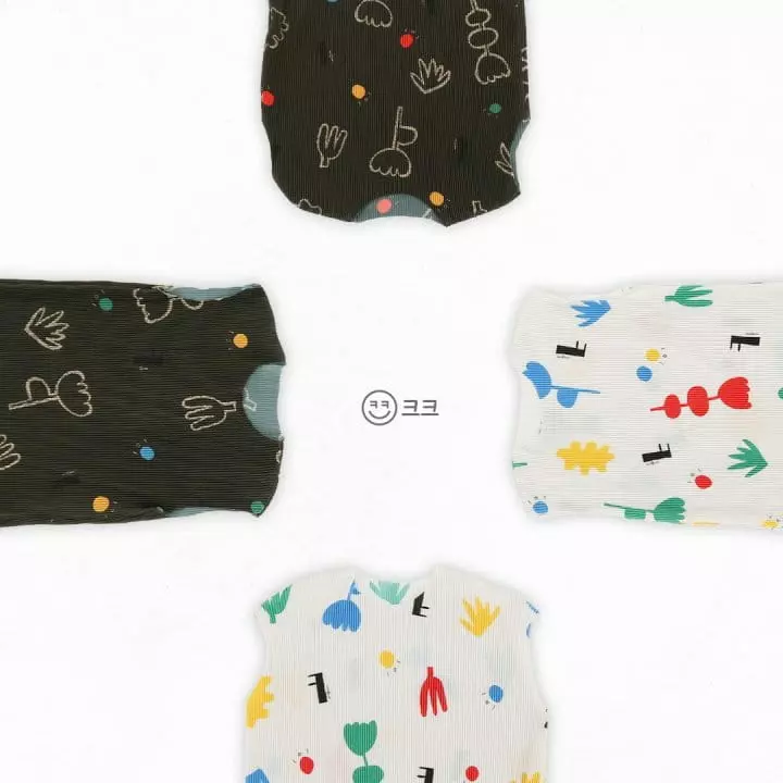 Kk - Korean Children Fashion - #Kfashion4kids - KK Pleats Top Bottom St - 7