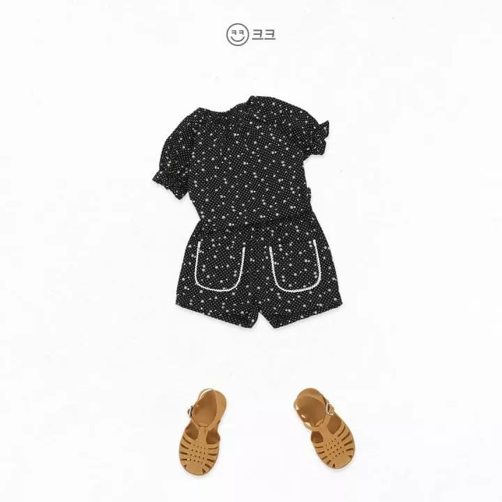 Kk - Korean Children Fashion - #childrensboutique - Magariota Blouse Set - 10