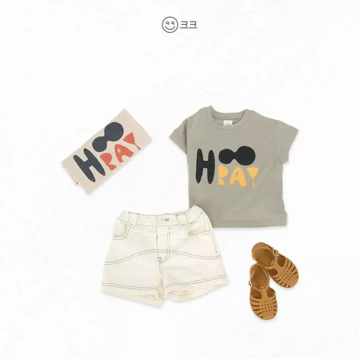 Kk - Korean Children Fashion - #designkidswear - Stitch Point Shorts - 6