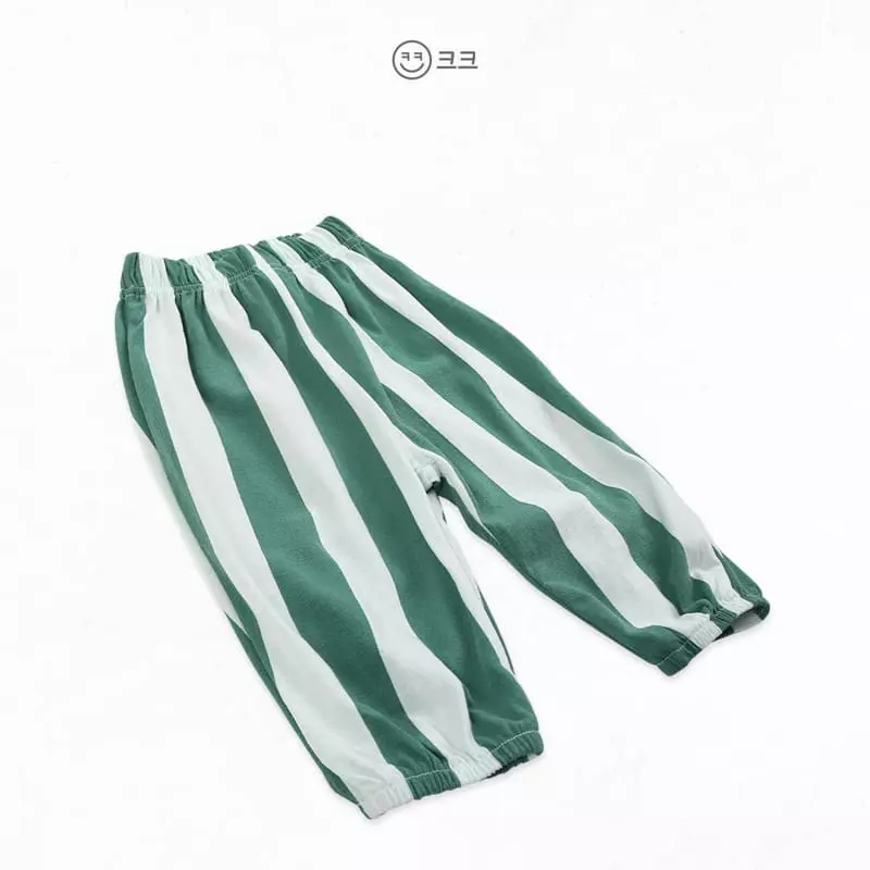 Kk - Korean Children Fashion - #discoveringself - Berryy Stripes Pants - 10