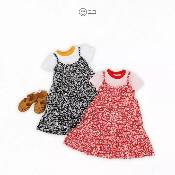 Kk - Korean Children Fashion - #designkidswear - Front String One-piece - 4