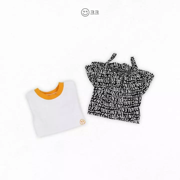 Kk - Korean Children Fashion - #kidsshorts - Front String One-piece - 6